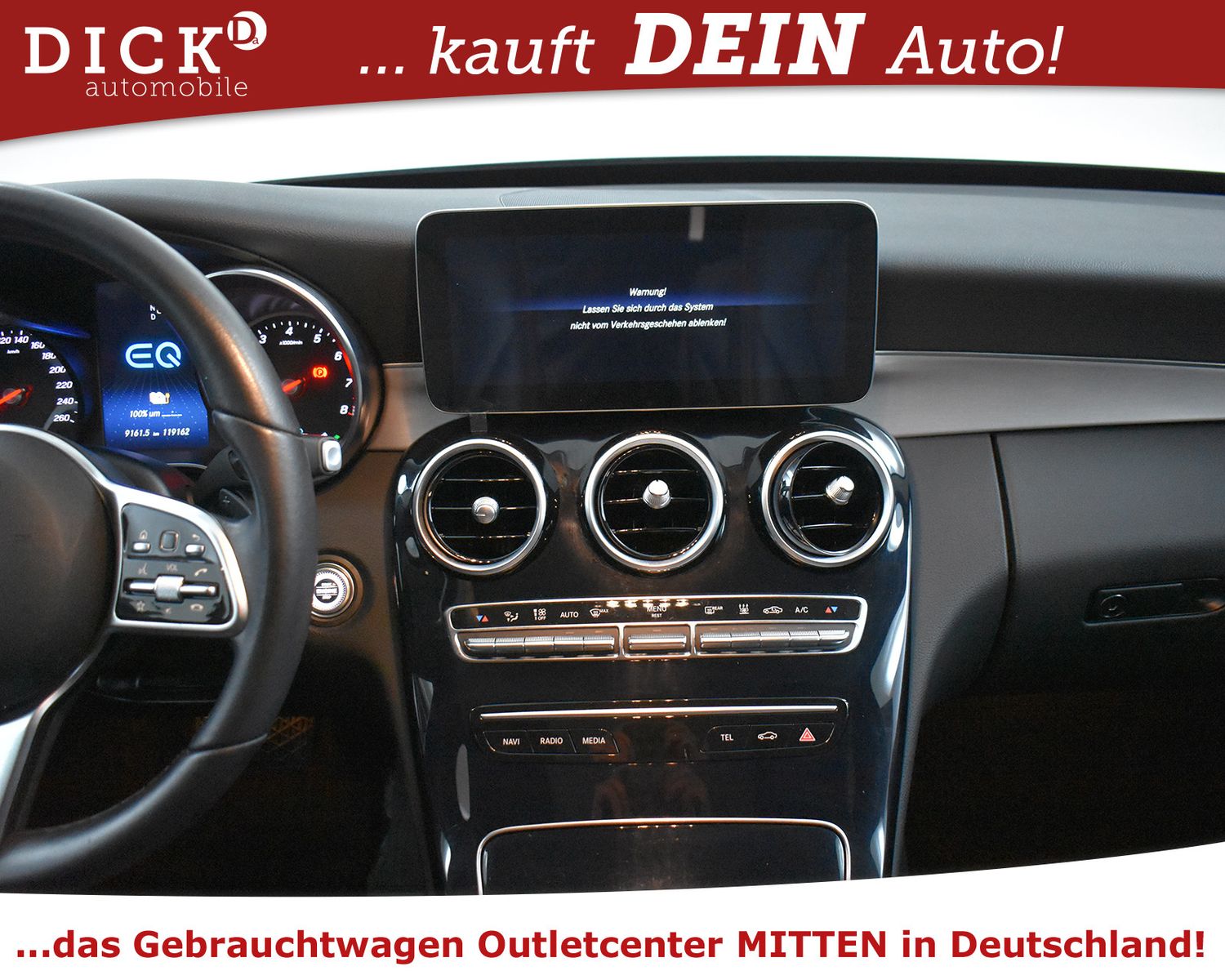 MERCEDES-BENZ C300e T 9G Avantg STANDHZ+KAMERA+LED+AHK+ACC+18" - Image 14