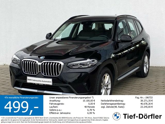 BMW X3 xDrive30d A CAM/LED/S-SITZ/M-LENKRAD/G-TANK