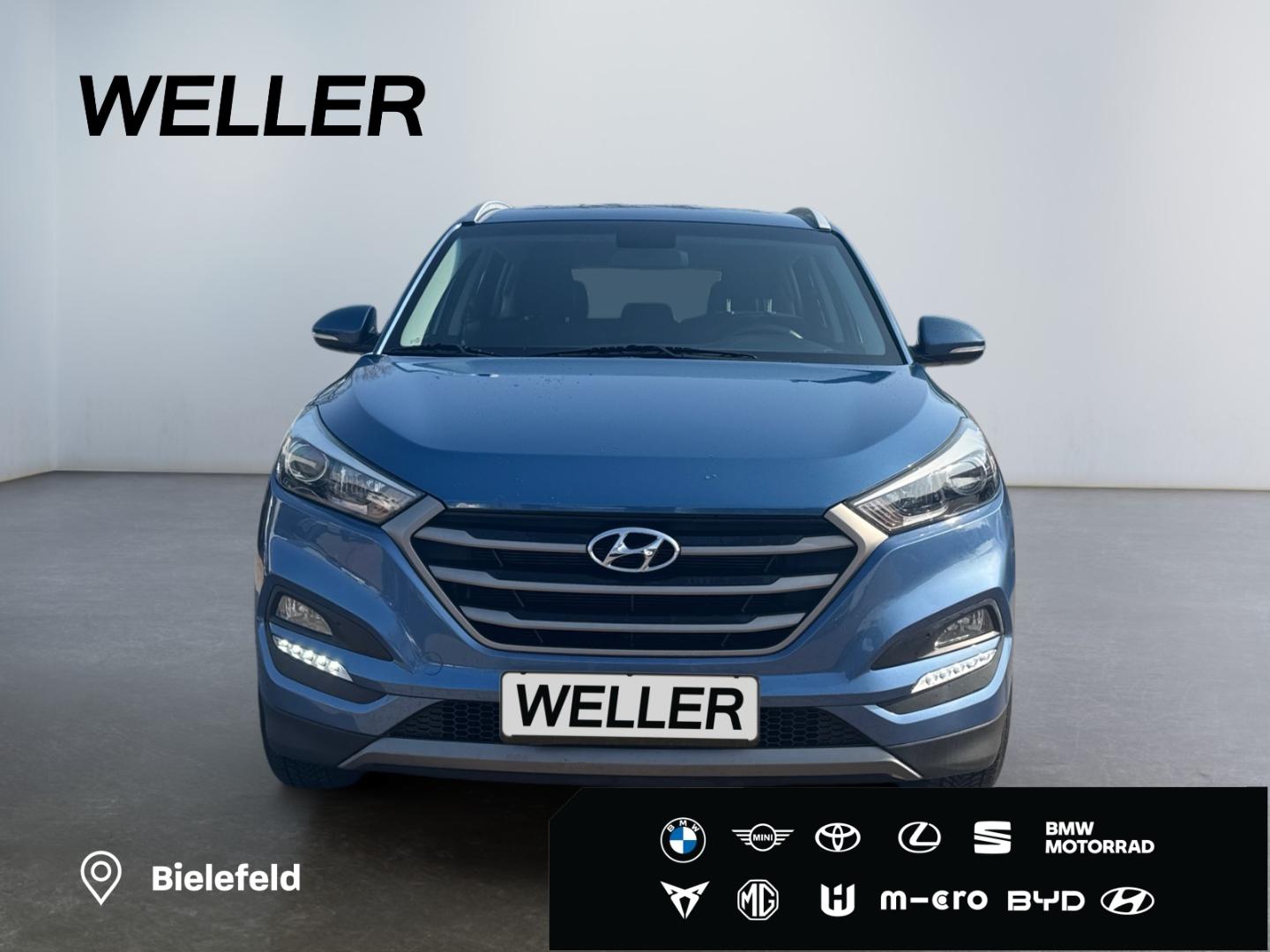 Hyundai Tucson blue 1.6 GDi 2WD Trend *SHZ*Navi*PDC hi*