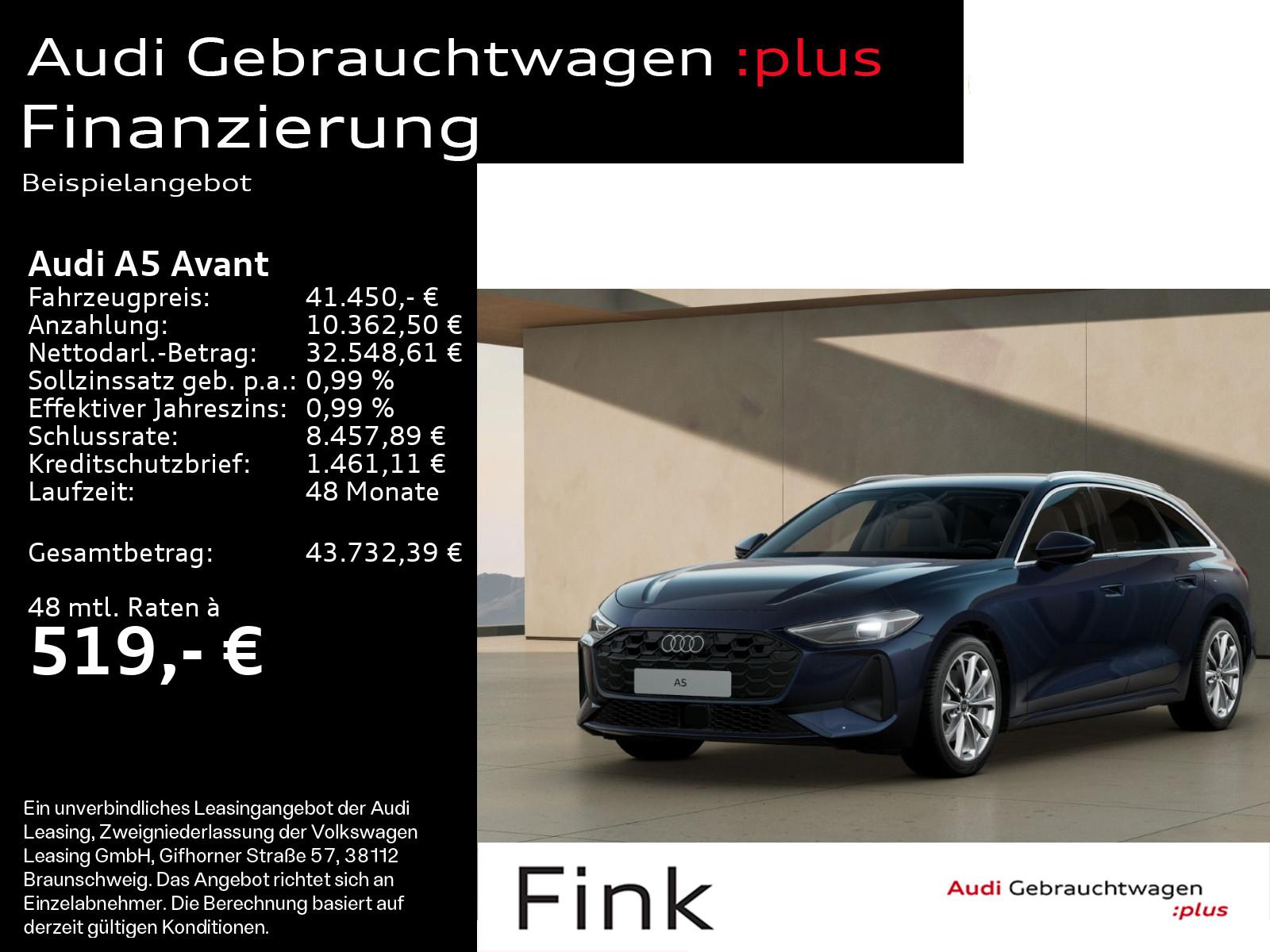Audi A5 Avant TFSI quattro LED Kamera AHK