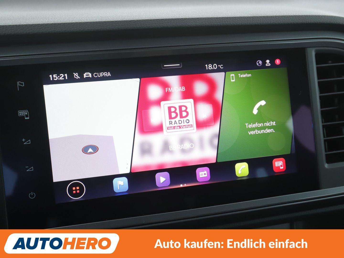 Cupra Ateca 2.0 TSI 4Drive Aut.*360CAM*NAVI*ACC*LED*, миниатюра 20