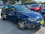Volkswagen Golf VI  *Aut.*SitzH*Klimaaut.*  TÜV Neu - mit Benzin-Antrieb: Blau, Kleinwagen, mit Klimaautomatik