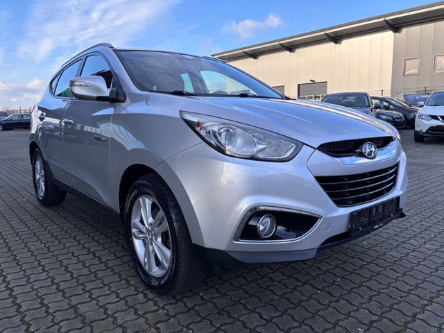 Hyundai ix35 blue Style Leder-Nav-Kamera-Privacy-Alu-Eu5