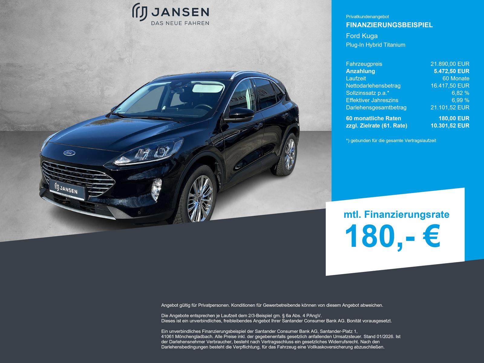 Ford Kuga Plug-In Hybrid Titanium