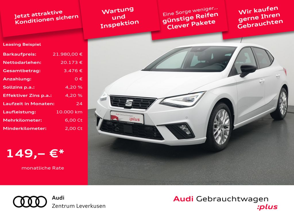 Seat Ibiza FR NAVI VIRT CARPLAY LED SHZ PDC