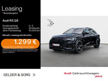 Audi Leasingangebot: Audi RS Q8 305km/h*Keramik*Pano*B&O*Air*Stand*Nachts.