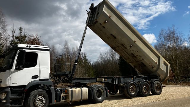 Mercedes-Benz Arocs 1843 Kipphyd.Schwarzmüller Kippaufl.