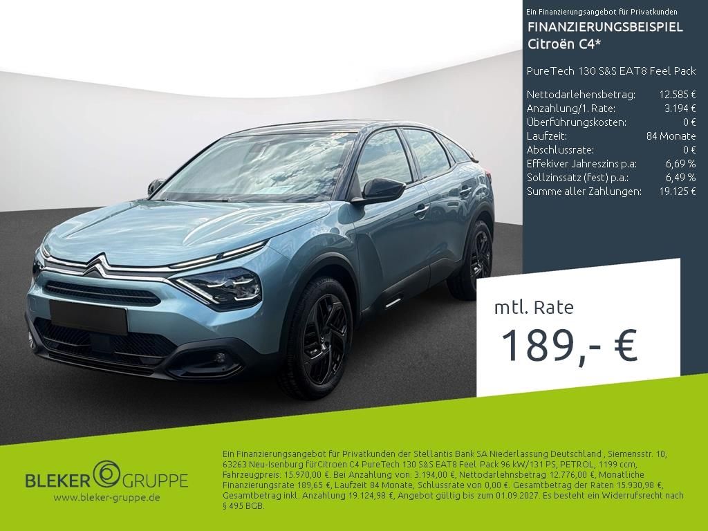 Citroën C4 PureTech 130 S&S EAT8 Feel Pack