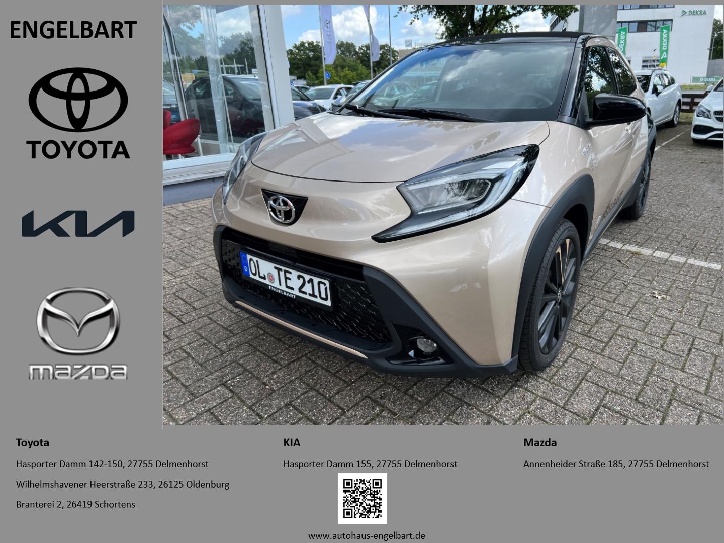 Toyota Aygo X Air Style 1.0 VVT-i  Faltdach LED Apple C