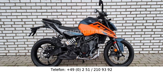 KTM 125 Duke Modell 24 brentzte Anzahl Aktionspreis