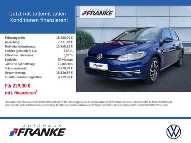 Volkswagen Golf VII 1.6TDI, DSG, Standheizung  KLIMA LED