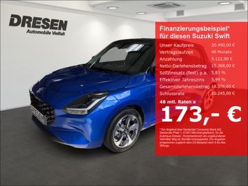 Suzuki Leasingangebot: Suzuki Swift Comfort 1.2 CVT Hybrid Navi/Rückfahrkamera