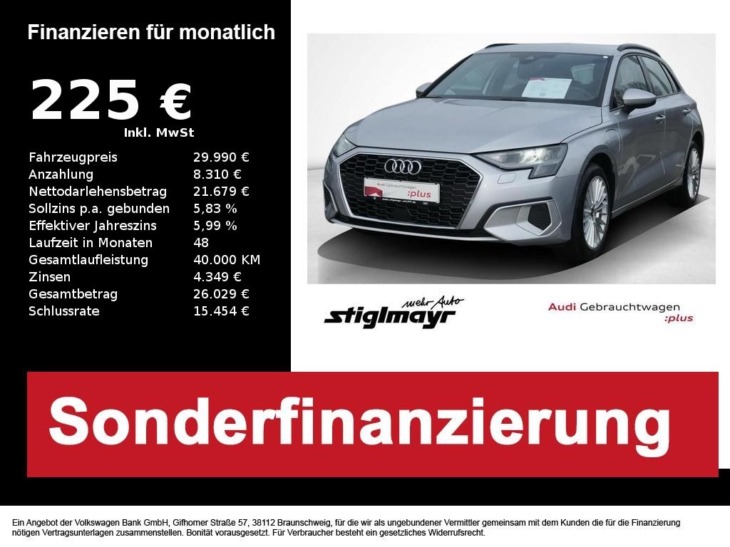 Audi A3 Sportback advanced 40 TFSIe ACC+AHK+NAVI+VC