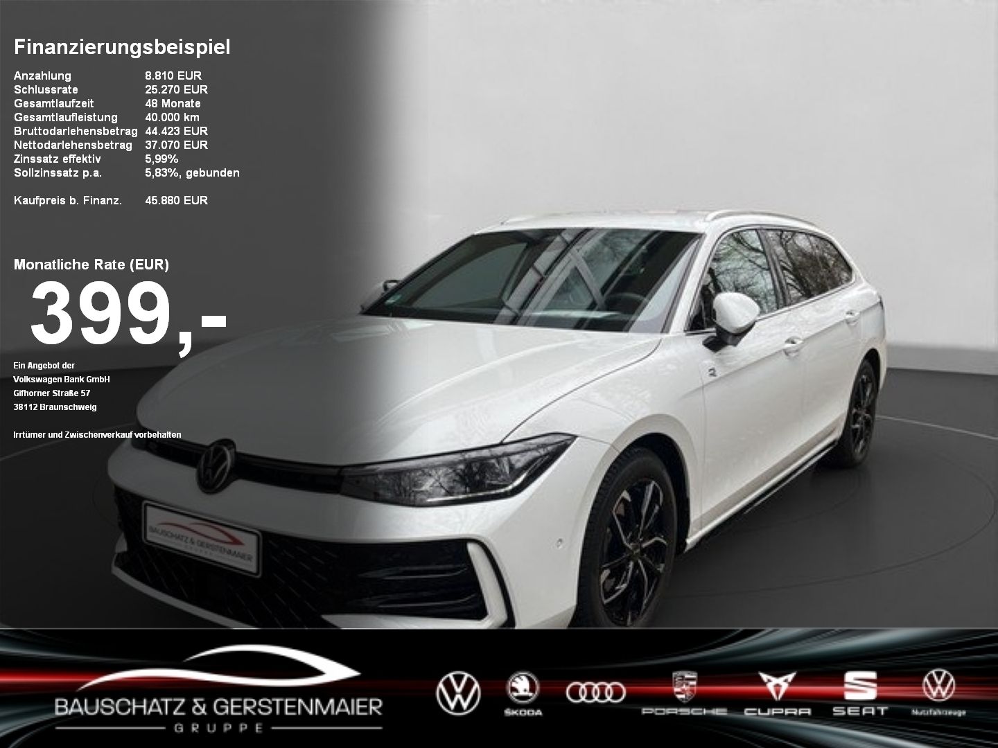 VW Passat 2.0 TDI 4MOTION DSG R-Line *AHK*DCC*HUD*