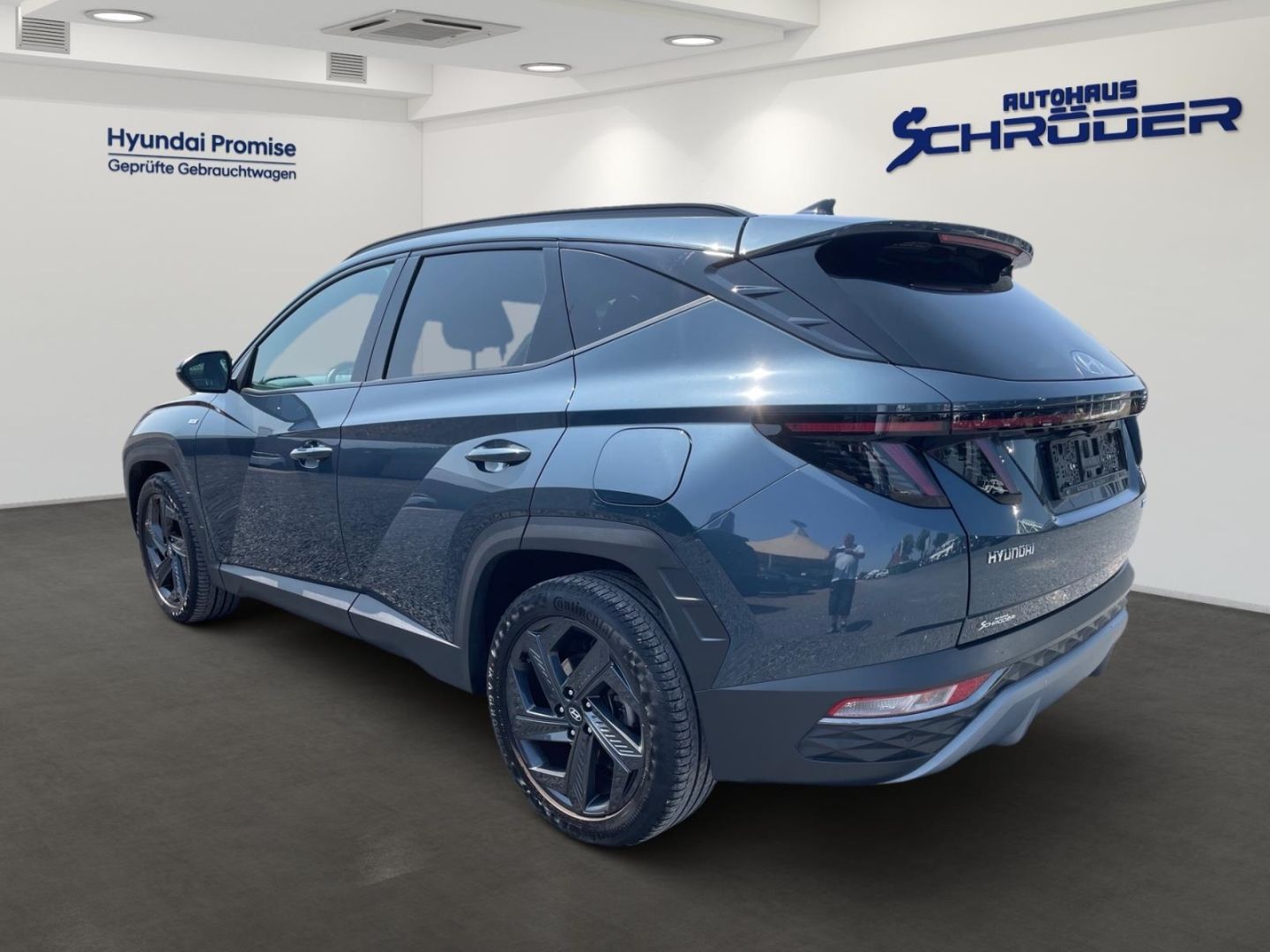 Fahrzeugabbildung Hyundai Tucson 1.6T Blackline Mild-Hybrid (48V) Navigati