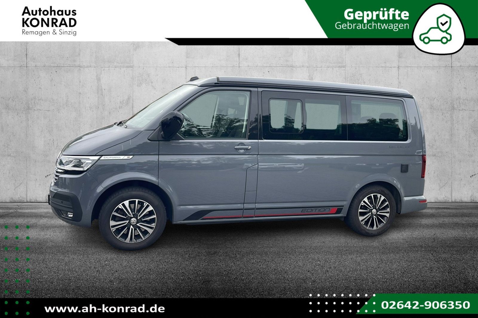 Fahrzeugabbildung Volkswagen T6.1 California Beach Edition DSG*NAVI*PDC