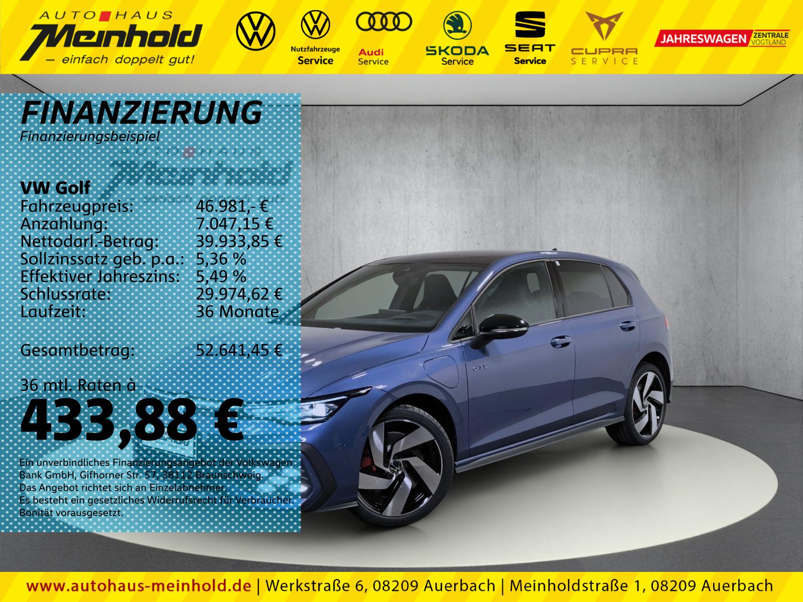 Volkswagen Golf GTE 1.5 DSG Black Style, DCC, AHK, Matrix