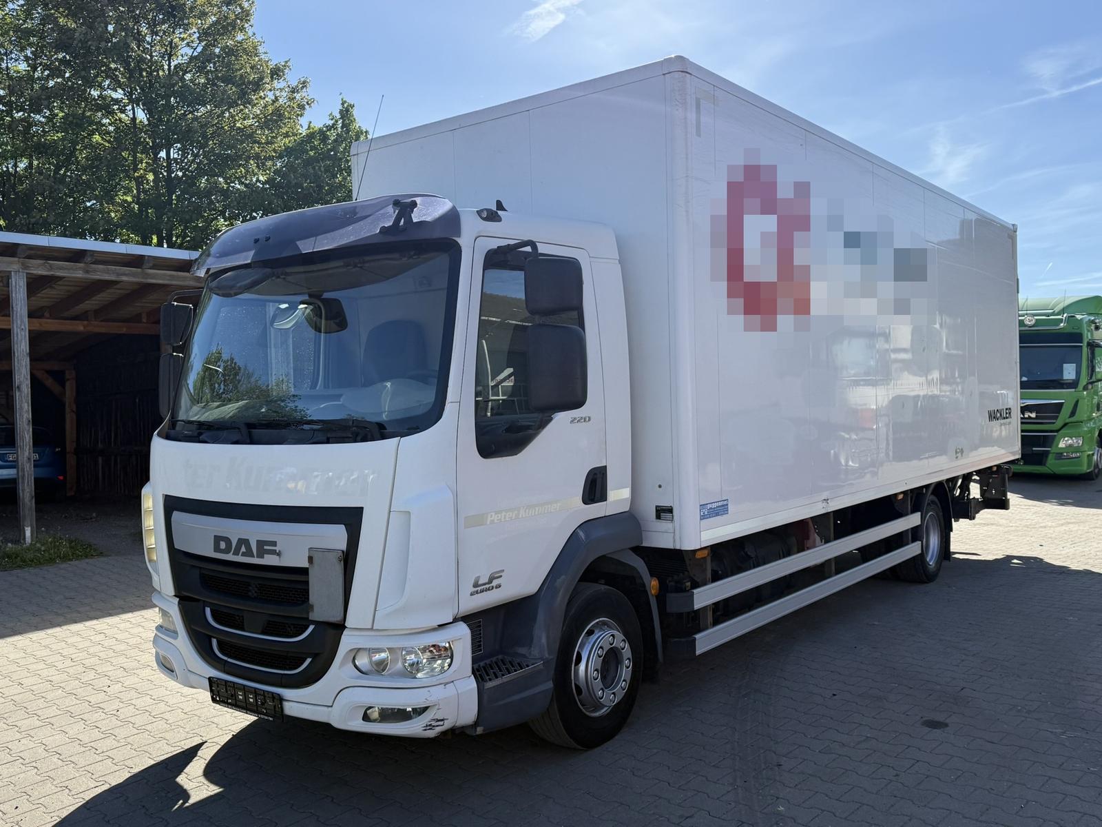 DAF LF220 7,2m Koffer*LBW*AHK*Klima*Schalter