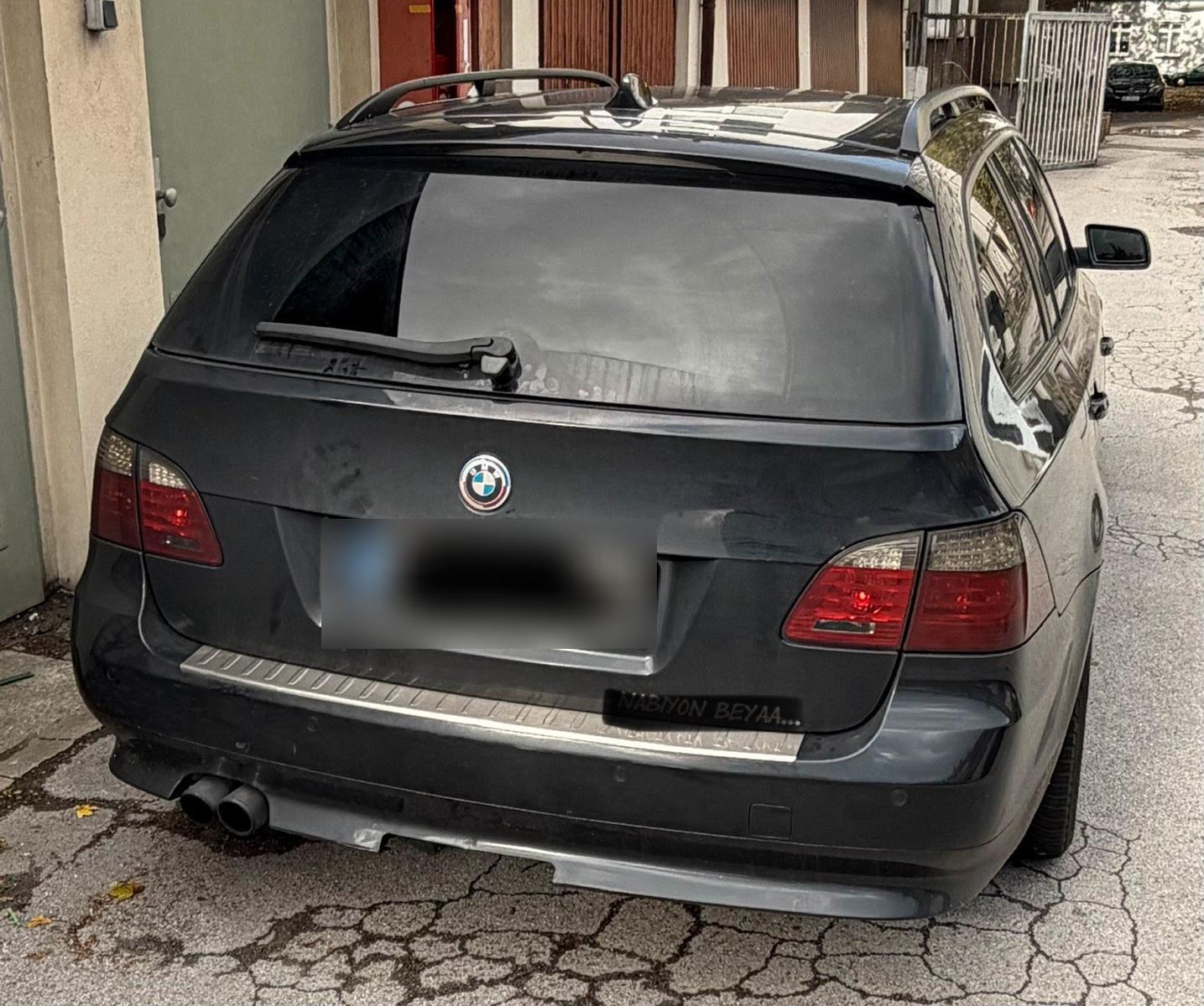 BMW 535 2007 — rear view
