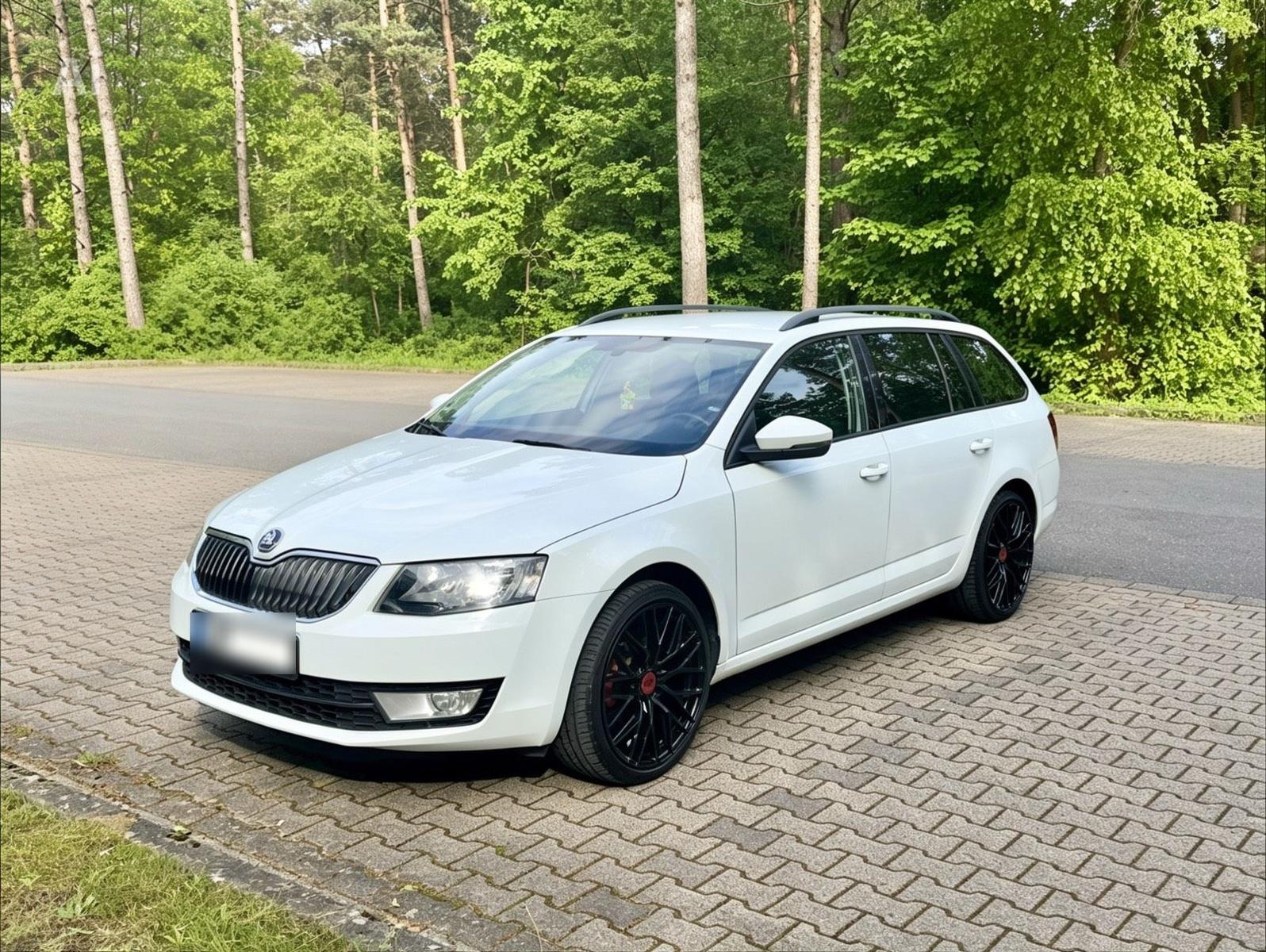 Skoda Octavia 2015 — вигляд ззаду