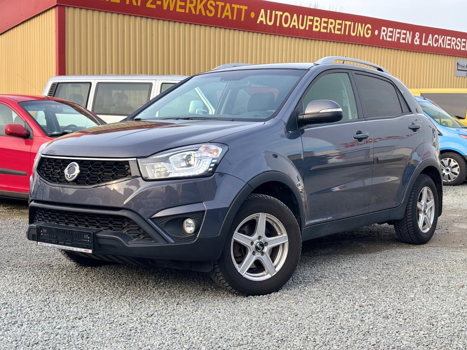 Ssangyong Korando 2.2 D 2WD, NAVI,LEDER,Kamera,Checkheft