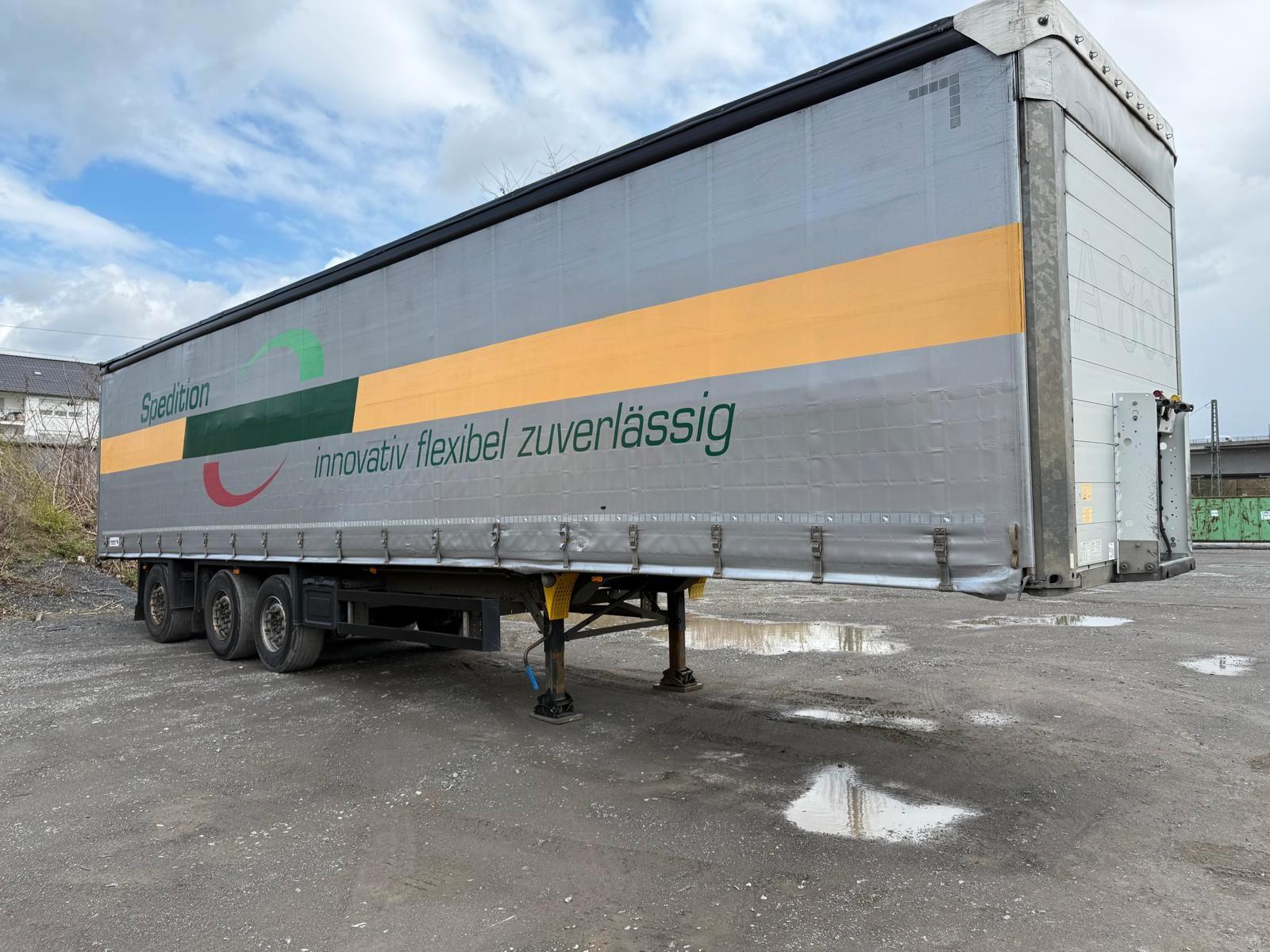Schmitz Cargobull SCB*S3T Lenkachse / Aufnahme für Mitnahmestapler
