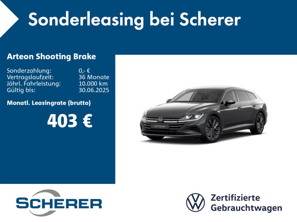 Volkswagen Arteon Shootingbrake 2.0 TSI DSG Elegance AHK MA