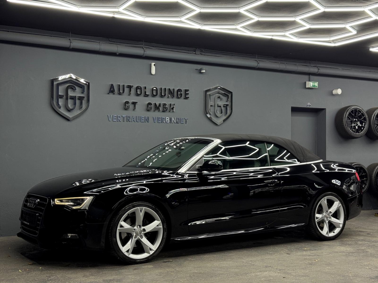 Audi A5 Cabriolet 2.0 TDI-3xSLine-19 Zoll/BIXenon/Nav