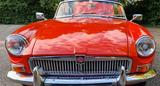MGB Baujahr 1966 Overdrive  H- Zulassung - rote MG MGB