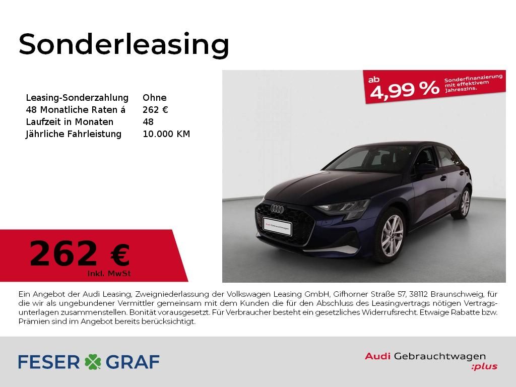 A3 Sportback Advanced 30 TFSI AHK Navi APP PDC