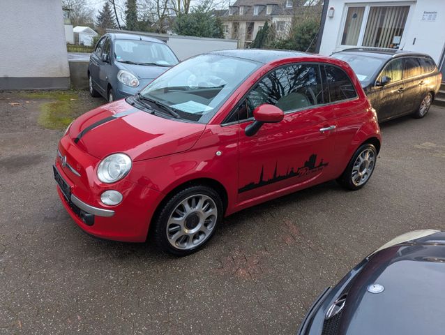 Fiat 500 Lounge Klima erst 76Tkm Glasdach s.gepflegt