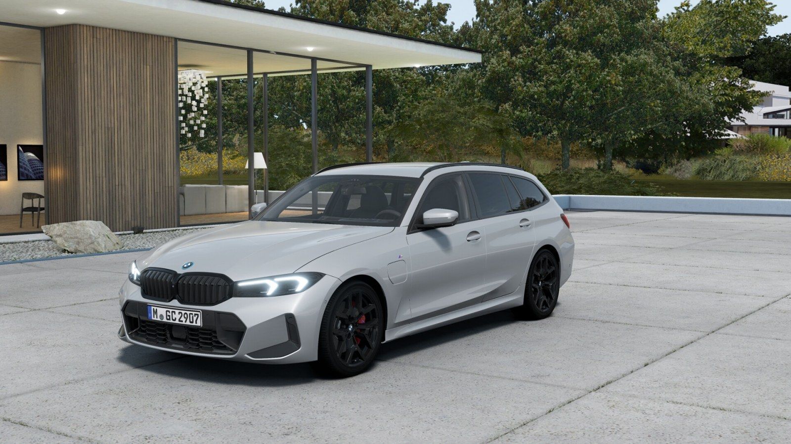 BMW 330E XDRIVE (M-Sport Navi LED AHK HUD ACC Leder imagem 2