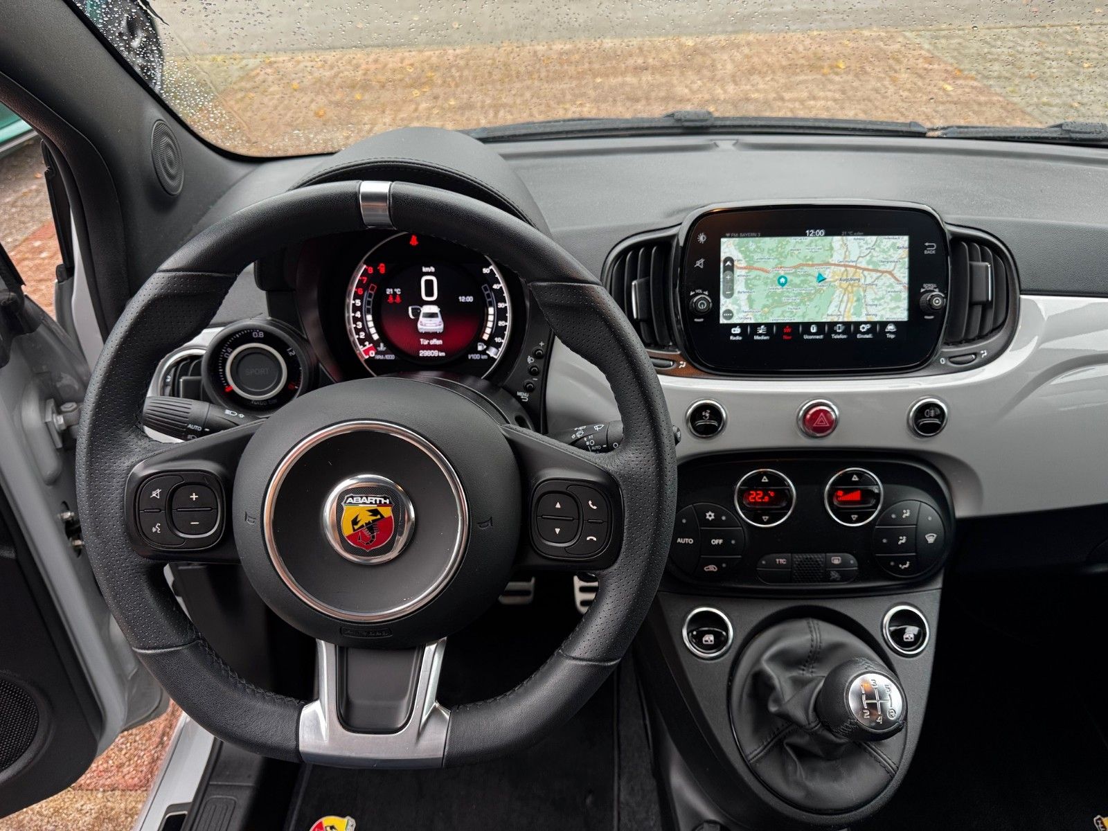 Fahrzeugabbildung Abarth 595 1.4 T-JET 145PS NAVI CAMPOVOLO GRAU