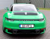 Porsche 992 911 Targa 4S 3.0 S, Sport-Design-Paket - Porsche 992: Grün, Cabrio