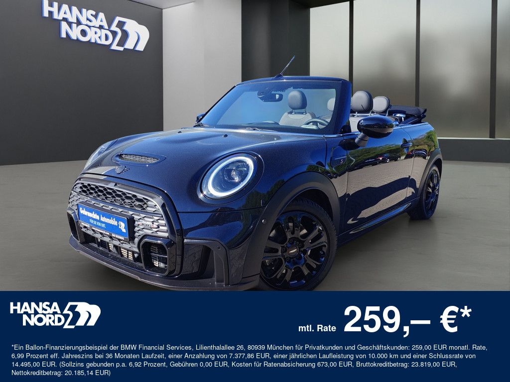 MINI Cooper S Cabrio JCW TRIM LED NAVI ACC KAMERA 18"