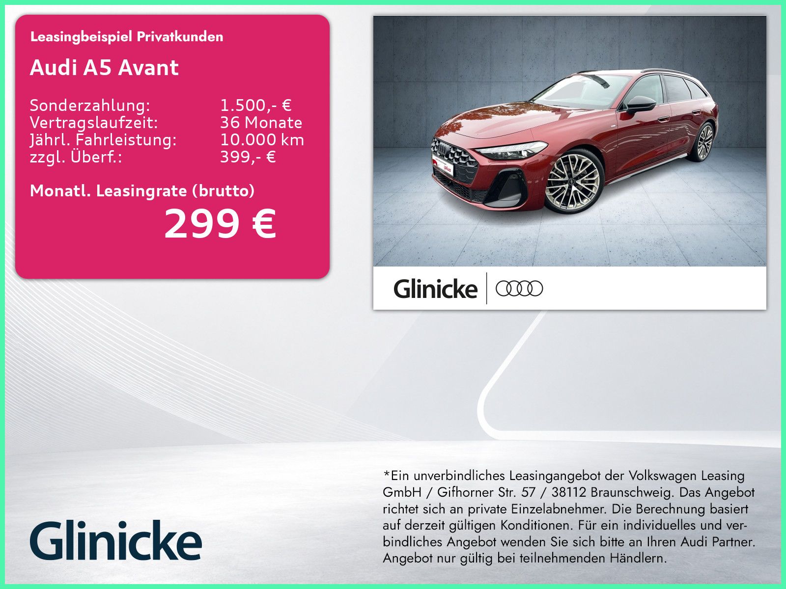 Audi A5 Avant TFSI S line LED+/Nav/Kam/ACC/Assist/20"
