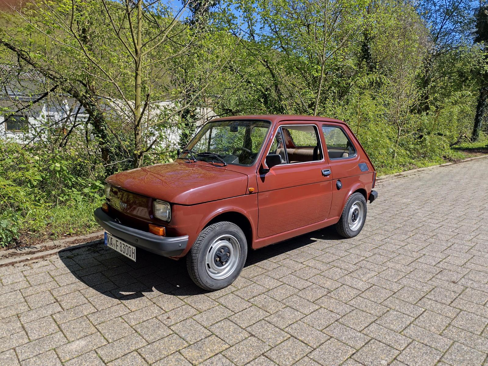 Fiat 126 Top-Zustand  Orig.lack, ungeschweißt, TÜV, H