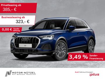 Audi Leasingangebot: Audi Q3 TFSI 110kW LED+NAVI+RFK+AHK+LEDER+SHZ+VC+19"