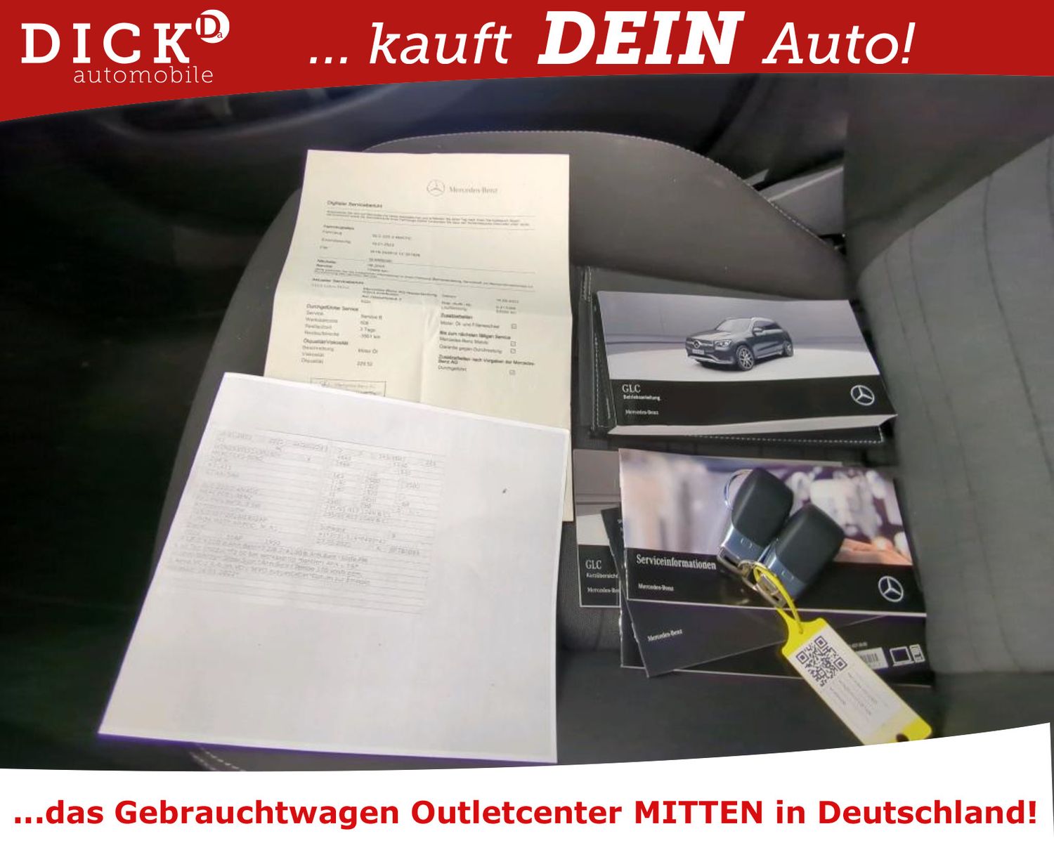 Fahrzeugabbildung Mercedes-Benz GLC 220d 4Mat 9G LED/NAVI/ACC/SHZ/RFK/8Fa