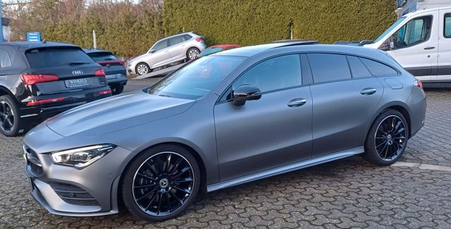 Mercedes-Benz CLA 200 AMG-Navi-Leder-Kamera-Panorama-19"-Matt