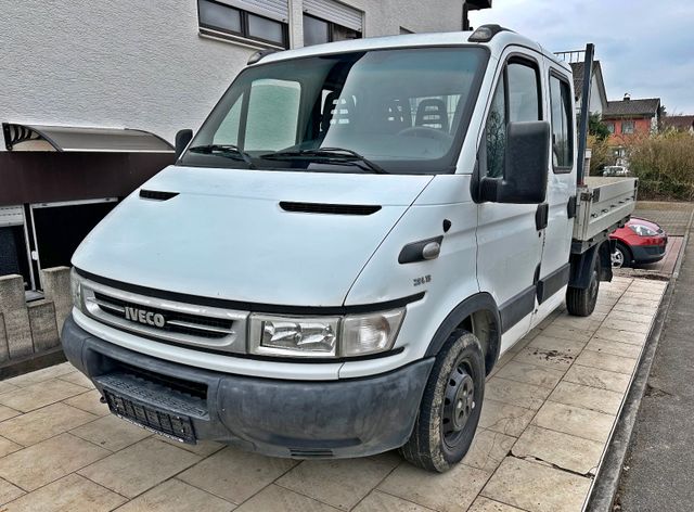 Iveco Daily 29L Doppelkanine 7Sitze Tüv+Au 04/2026 AHK