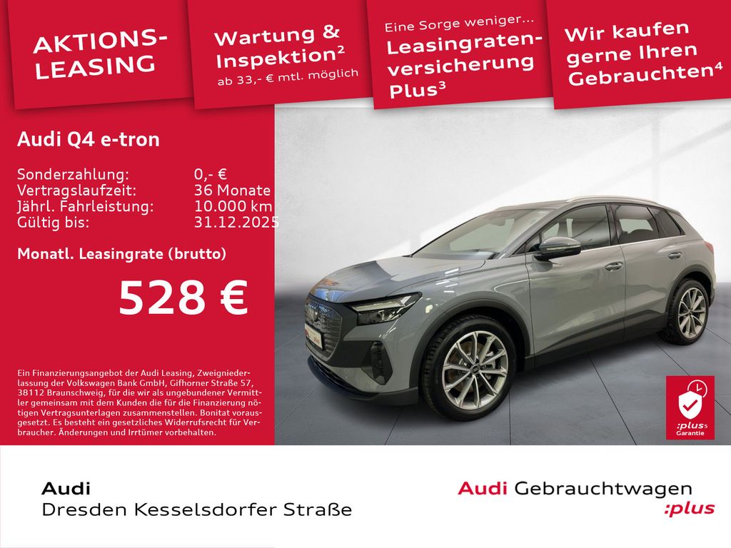 Audi Q4 e-tron 45 210 kW Kamera LED Navi LED Pano