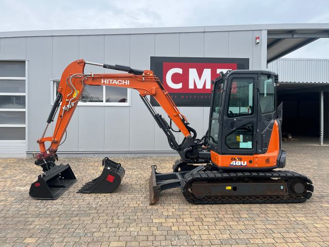 Hitachi ZX48U-6 *2021*1.199BH*MS03 SW*2xLöffel*Klima*TOP