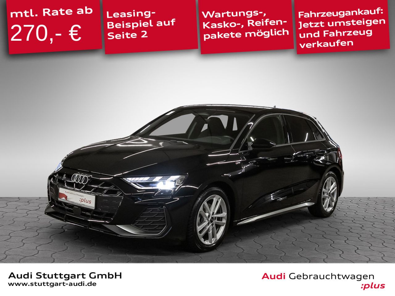 Audi A3 Sportback S line TFSI 110 kW S tronic