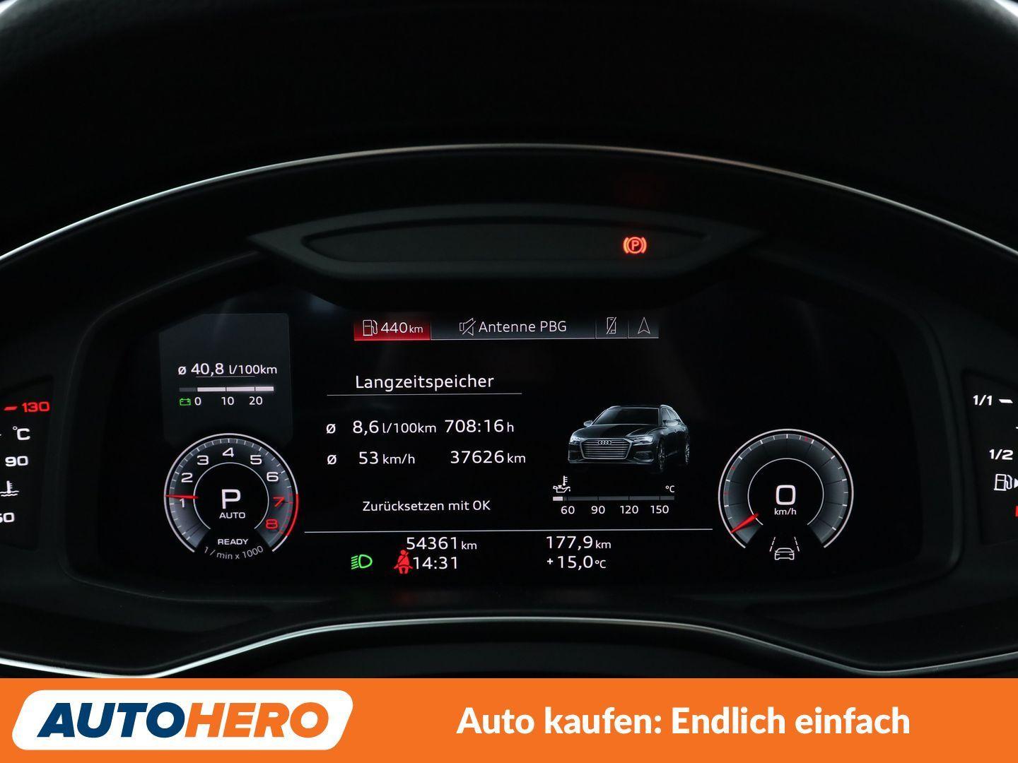 Audi A6 45 TFSI Mild-Hybrid quattro Design Aut.*NAV*, миниатюра 18