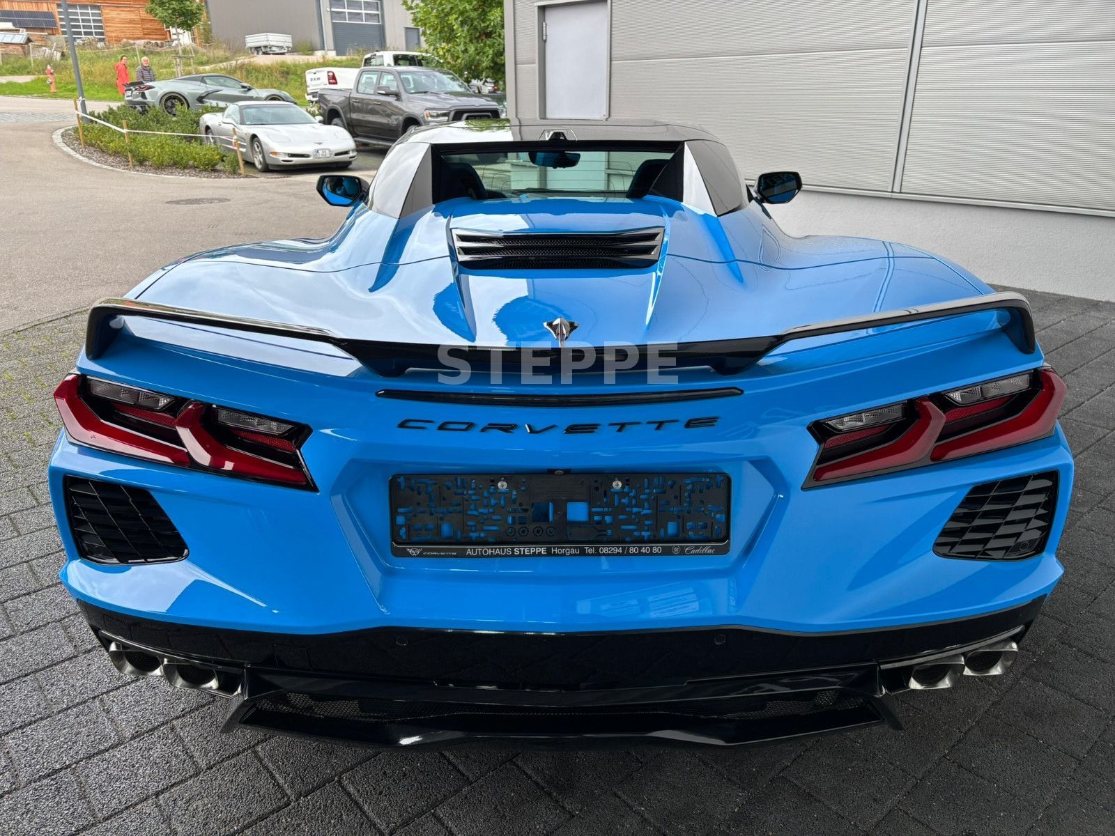 Corvette C8 Stingray Convertible 3LT Europamodell STEPPE