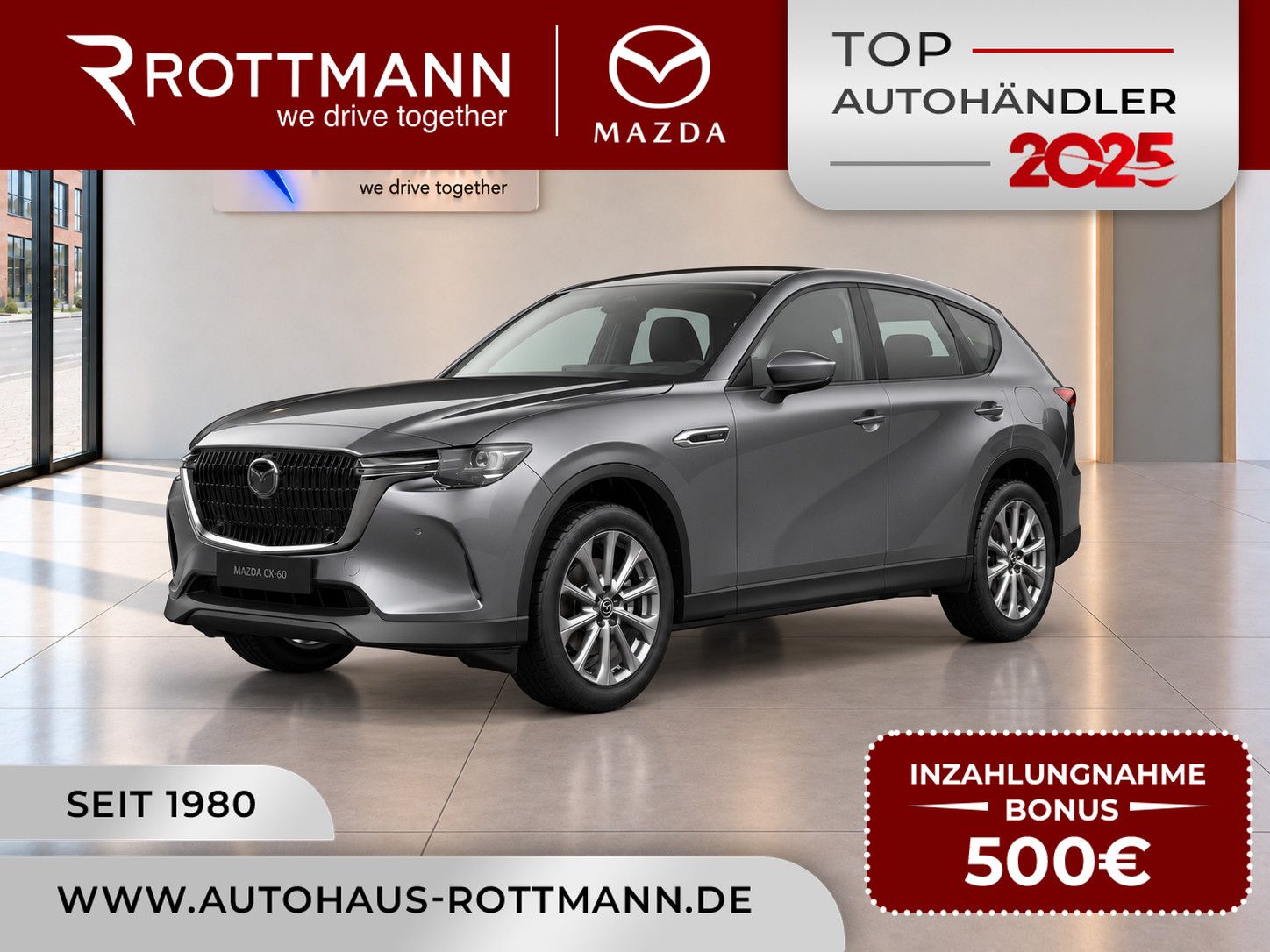 Mazda CX-60 2026 eSKYACTIV D 200ps Aut. Exclusive-Line