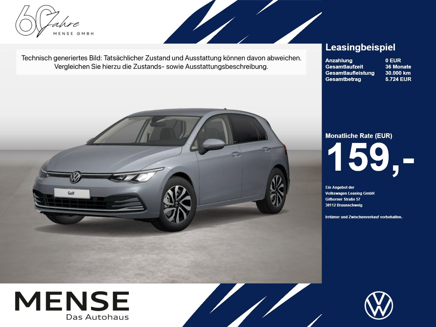 Volkswagen Golf VIII 1.0 eTSI DSG Life Active CarPlay ACC