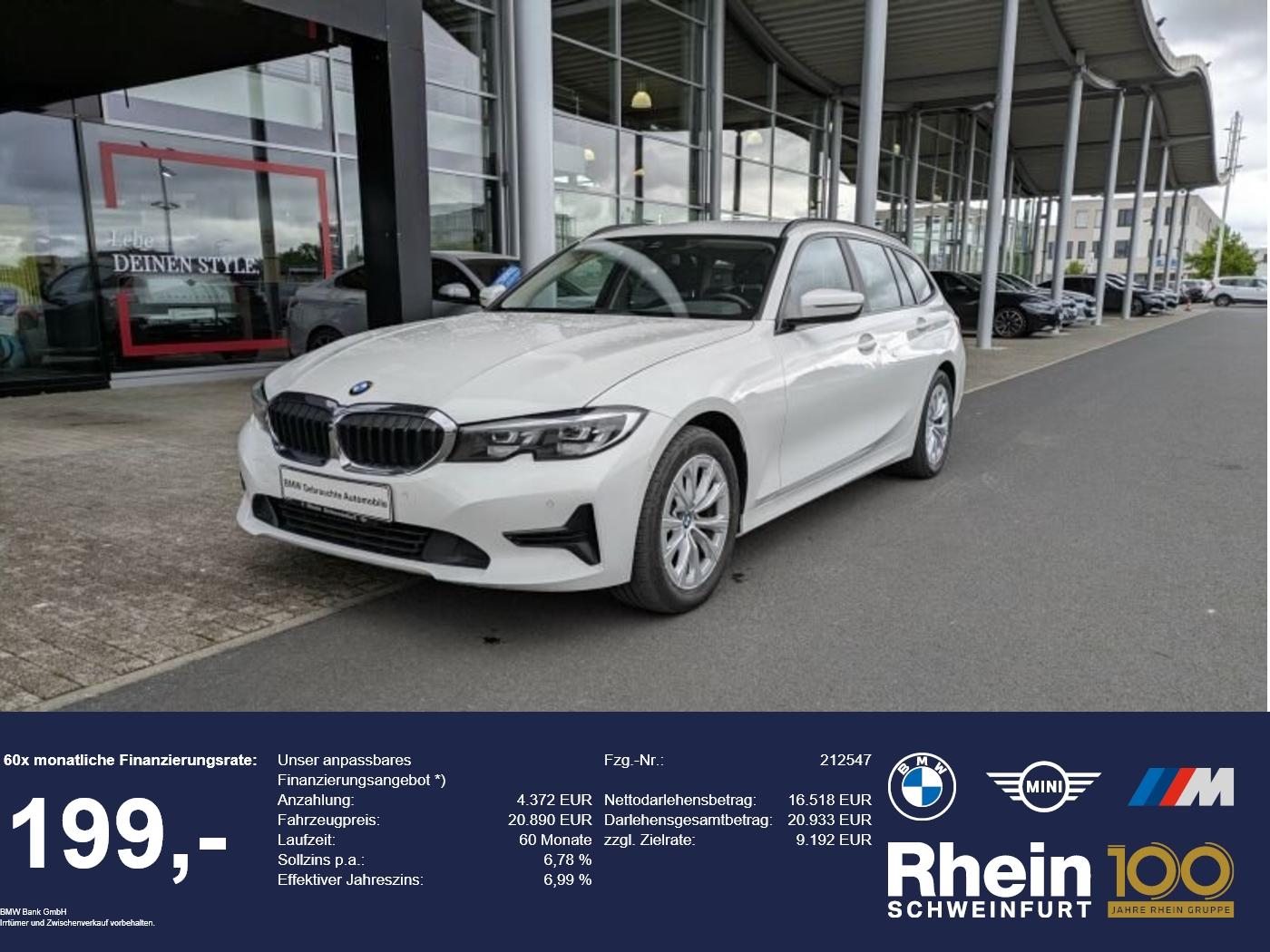 BMW 320d Tour. LiveCockpit. PDC. SH.