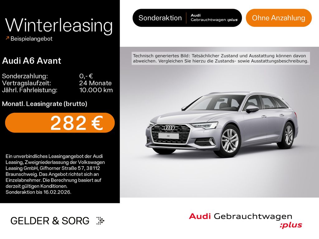 A6 Avant 40 TDI advanced LED*AHK*Virtual*360°